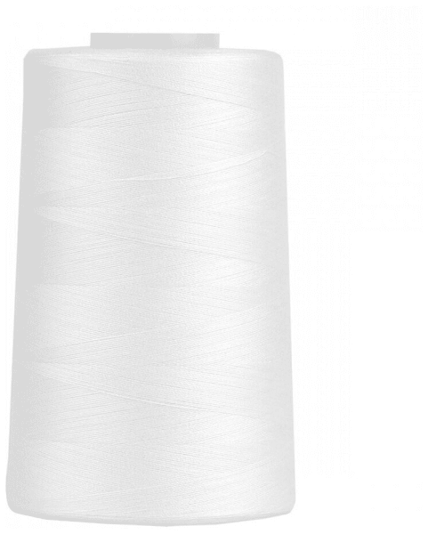 Нитки Sewing Thread 40/2 5000 ярд. цвет - белый 100% п/э в Красном Сулине