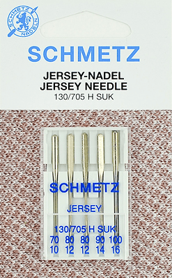 Иглы Schmetz джерси 130/705 H SUK (70x1, 80x2, 90x1, 100x1) 5 шт в Красном Сулине